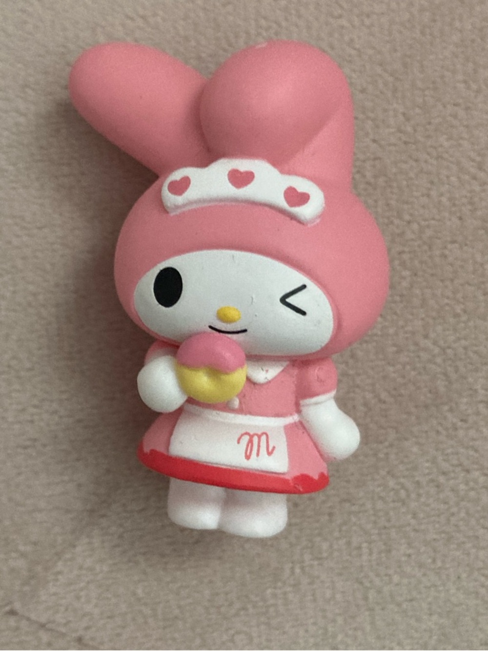 Sanrio Pink My Melody Figure with White Accents